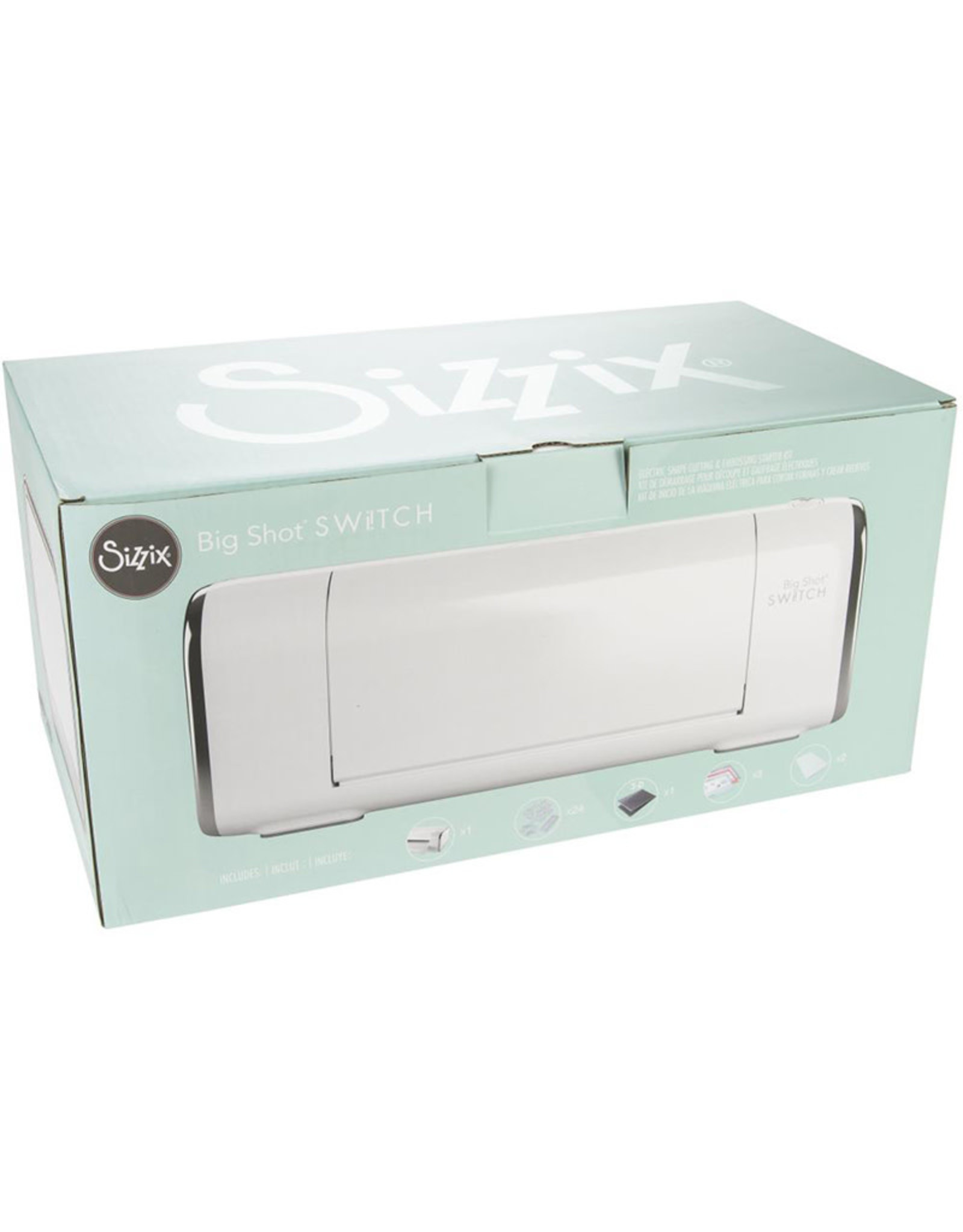 SIZZIX SIZZIX WHITE BIG SHOT SWITCH PLUS STARTER KIT