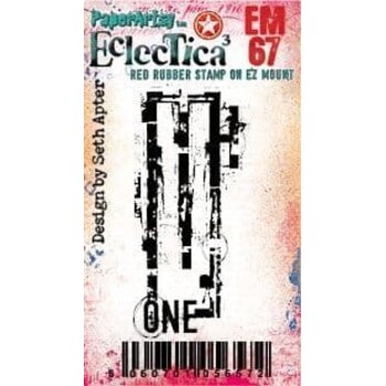 PAPER ARTSY PAPER ARTSY ECLECTICA SETH APTER MINIS EM67 CLING STAMP