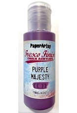 PAPER ARTSY PAPER ARTSY FRESCO FINISH PURPLE MAJESTY ACRYLIC PAINT 50ML
