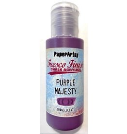 PAPER ARTSY PAPER ARTSY FRESCO FINISH PURPLE MAJESTY ACRYLIC PAINT 50ML
