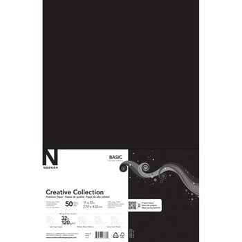 NEENAH NEENAH EPIC BLACK 11x17 CARDSTOCK 50/PACK
