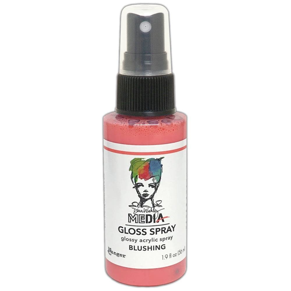 RANGER RANGER DINA WAKLEY MEDIA GLOSS SPRAY BLUSHING 2OZ