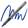 KARIN KARIN INDIGO BLUE BRUSHMARKER PRO MARKER