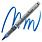 KARIN KARIN EGYPTIAN BLUE BRUSHMARKER PRO MARKER