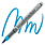 KARIN KARIN CYAN BRUSHMARKER PRO MARKER
