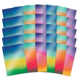 HUNKYDORY CRAFTS LTD. HUNKYDORY ABSTRACT SKIES MIRRI CARD SPECIALS 30/PK