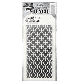 STAMPERS ANONYMOUS STAMPERS ANONYMOUS TIM HOLTZ LINKED CIRCLES LAYERING STENCIL