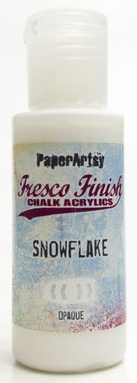 PAPER ARTSY PAPER ARTSY FRESCO FINISH SNOWFLAKE CHALK ACRYLIC PAINT 50ML