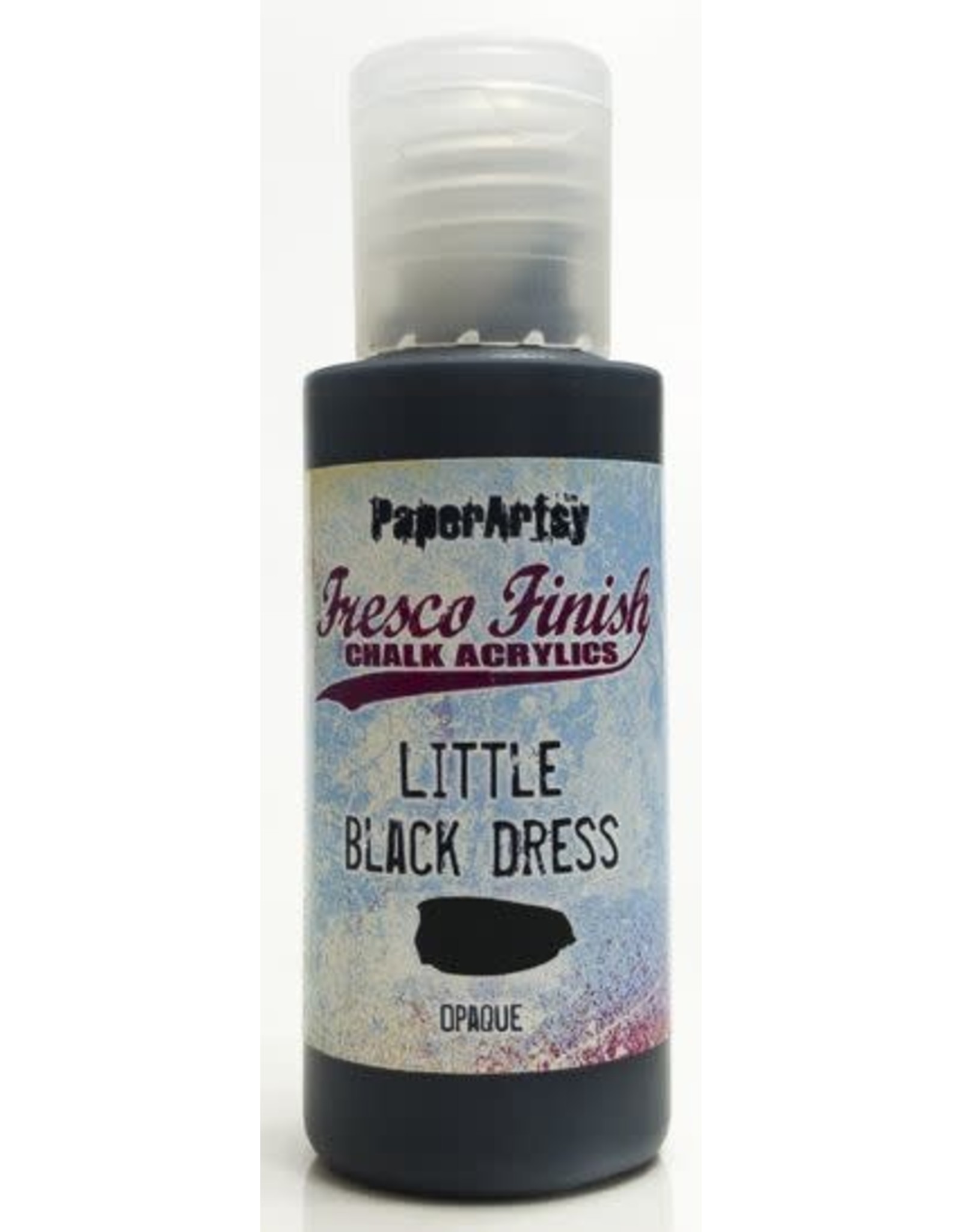 PAPER ARTSY PAPER ARTSY FRESCO FINISH LITTLE BLACK DRESS CHALK ACRYLIC PAINT 50ML