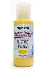 PAPER ARTSY PAPER ARTSY FRESCO FINISH MUSTARD PICKLE CHALK ACRYLIC PAINT