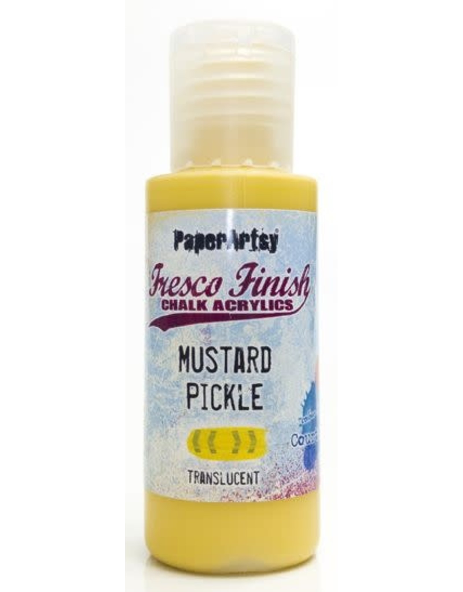 PAPER ARTSY PAPER ARTSY FRESCO FINISH MUSTARD PICKLE CHALK ACRYLIC PAINT