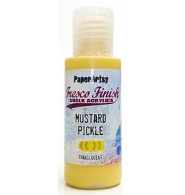 PAPER ARTSY PAPER ARTSY FRESCO FINISH MUSTARD PICKLE CHALK ACRYLIC PAINT
