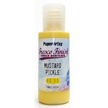 PAPER ARTSY PAPER ARTSY FRESCO FINISH MUSTARD PICKLE CHALK ACRYLIC PAINT