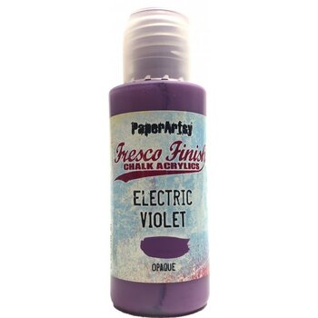 PAPER ARTSY PAPER ARTSY FRESCO FINISH ELECTRIC VIOLET CHALK ACRYLIC PAINT