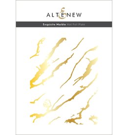 ALTENEW ALTENEW EXQUISITE MARBLE HOT FOIL PLATE