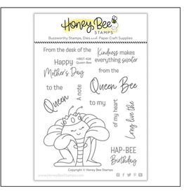 HONEY BEE HONEY BEE STAMPS QUEEN BEE CLEAR STAMP SET