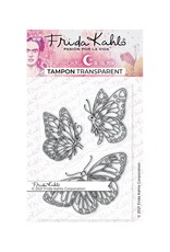 FRIDA KAHLO FRIDA KAHLO LOVE IN THE MOON DELICATE BUTTERFLIES CLEAR STAMP SET
