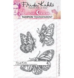 FRIDA KAHLO FRIDA KAHLO LOVE IN THE MOON DELICATE BUTTERFLIES CLEAR STAMP SET
