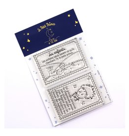 KIRELCRAFT LE PETIT PRINCE LOVE IN THE MOON LES ENFANTS CLEAR STAMP SET