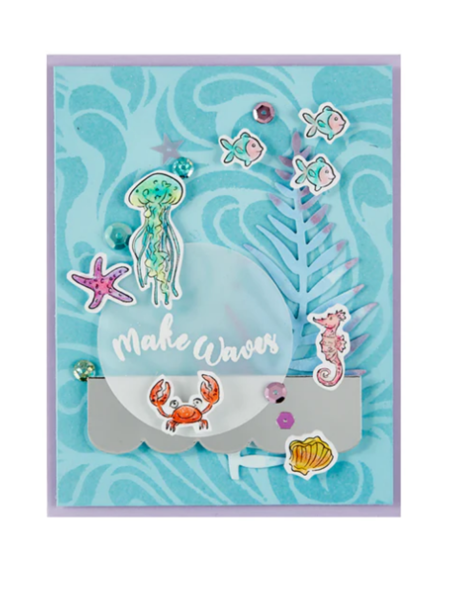 FUN STAMPERS JOURNEY FUN STAMPERS JOURNEY SPARKLE TRIO 8.5x11 SPECIALITY PAPER PACK