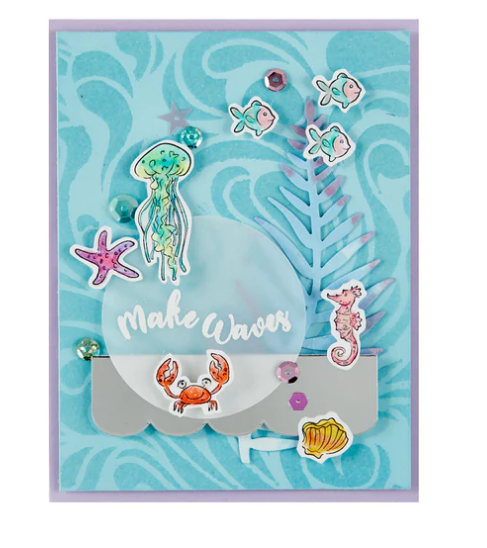 FUN STAMPERS JOURNEY SPARKLE TRIO 8.5x11 SPECIALITY PAPER PACK