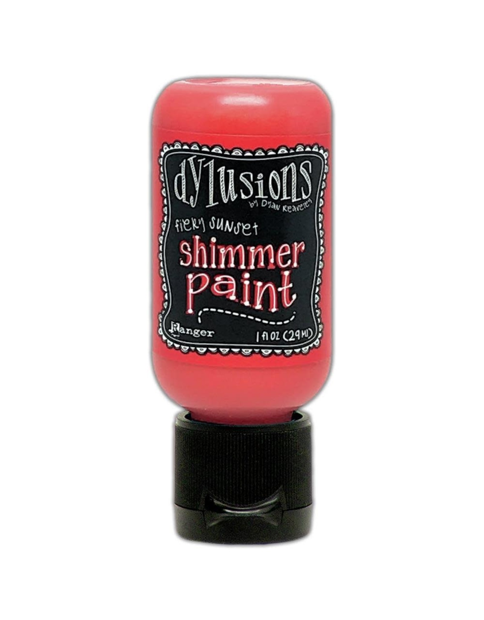 RANGER DYLUSIONS SHIMMER PAINT FIERY SUNSET 1OZ