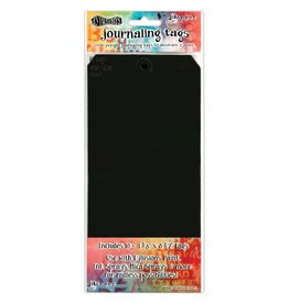 RANGER DYLUSIONS JOURNALING TAGS BLACK  #10 10PK