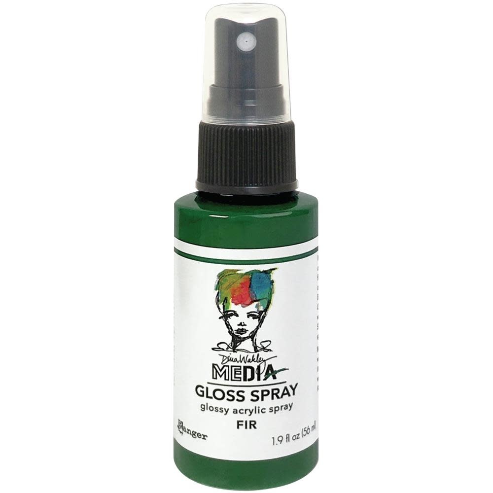 RANGER RANGER DINA WAKLEY MEDIA GLOSS SPRAY FIR 2OZ