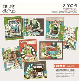 SIMPLE STORIES SIMPLE STORIES SIMPLE CARDS SIMPLE VINTAGE LAKESIDE CARD KIT