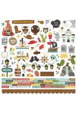 SIMPLE STORIES SIMPLE STORIES SAY CHEESE FRONTIER AT THE PARK 12x12 CARDSTOCK STICKERS
