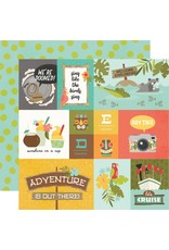 SIMPLE STORIES SIMPLE STORIES SAY CHEESE ADVENTURE AT THE PARK ELEMENTS 2 12x12 CARDSTOCK