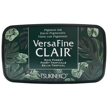 TSUKINEKO TSUKINEKO VERSAFINE CLAIR PIGMENT INK PAD RAIN FOREST