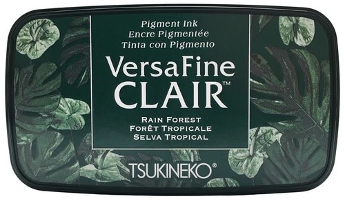 TSUKINEKO TSUKINEKO VERSAFINE CLAIR PIGMENT INK PAD RAIN FOREST