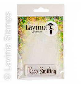 LAVINIA STAMPS LAVINIA KEEP SMILING CLEAR STAMP