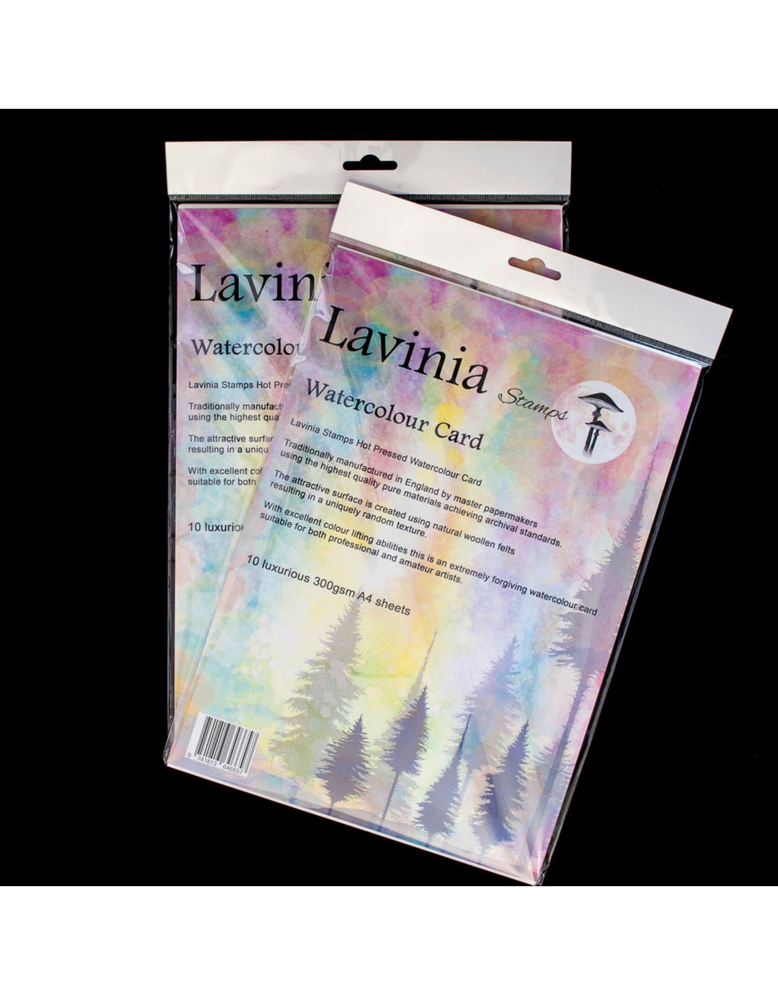 LAVINIA STAMPS LAVINIA A4 WATERCOLOUR CARD 10/PK