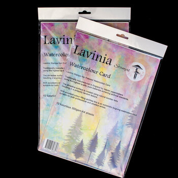 LAVINIA STAMPS LAVINIA A4 WATERCOLOUR CARD 10/PK