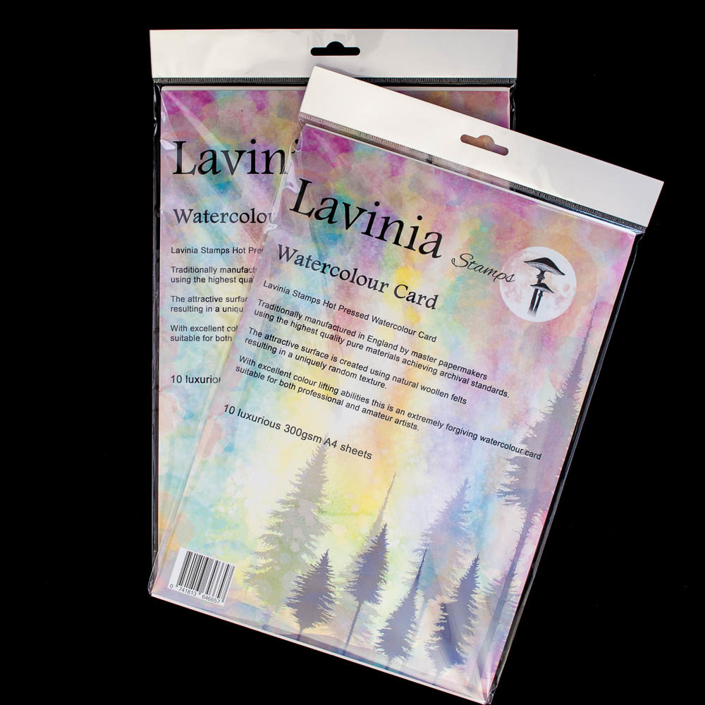 LAVINIA STAMPS LAVINIA A4 WATERCOLOUR CARD 10/PK