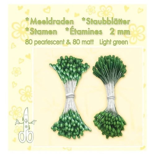LEANE CREATIEF LIGHT GREEN STAMEN