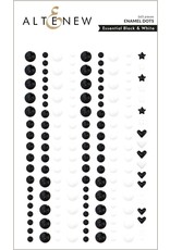 ALTENEW ALTENEW ESSENTIAL BLACK & WHITE ENAMEL DOTS