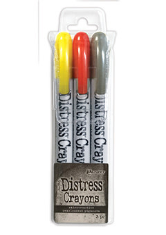 RANGER TIM HOLTZ DISTRESS PEARL CRAYONS HALLOWEEN SET #3