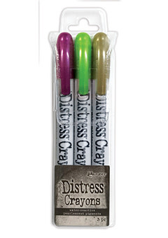 RANGER TIM HOLTZ DISTRESS PEARL CRAYONS HALLOWEEN SET #4