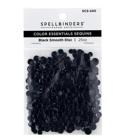 SPELLBINDERS SPELLBINDERS BLACK SMOOTH DISC COLOR ESSENTIAL SEQUINS