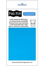 WOW! WOW! TURQUOISE FAB FOIL