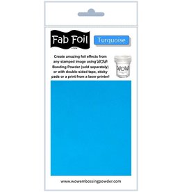 WOW! WOW! TURQUOISE FAB FOIL