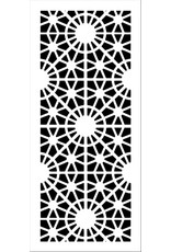 CRAFTERS WORKSHOP THE CRAFTERS WORKSHOP SLIMLINE MEDITERRANEAN CEILING 4x9 STENCIL