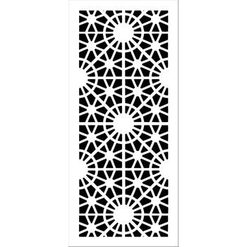 CRAFTERS WORKSHOP THE CRAFTER'S WORKSHOP SLIMLINE MEDITERRANEAN CEILING 4x9 STENCIL