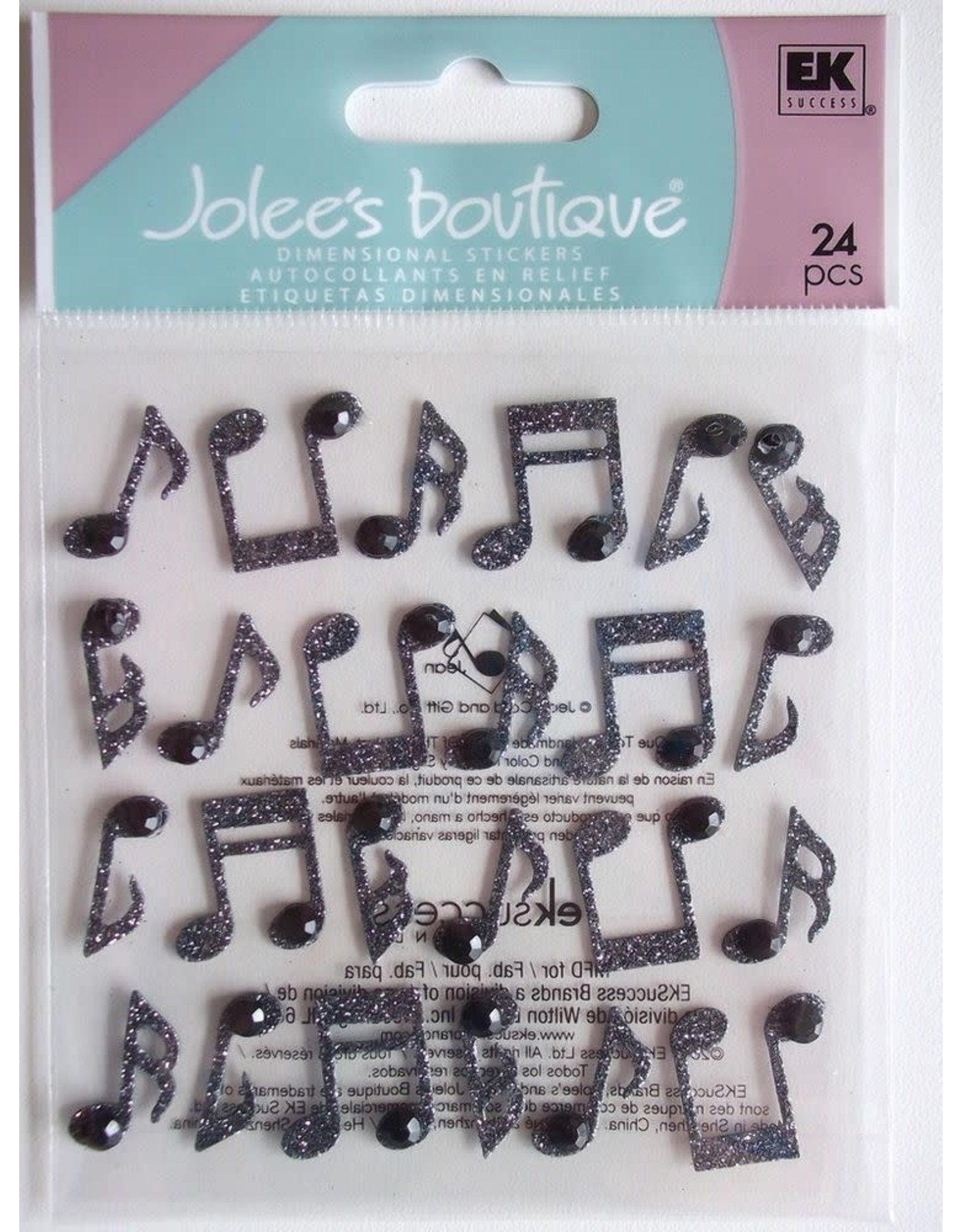 JOLEE’S EK SUCCESS JOLEE'S BOUTIQUE MUSIC NOTES REPEAT STICKERS