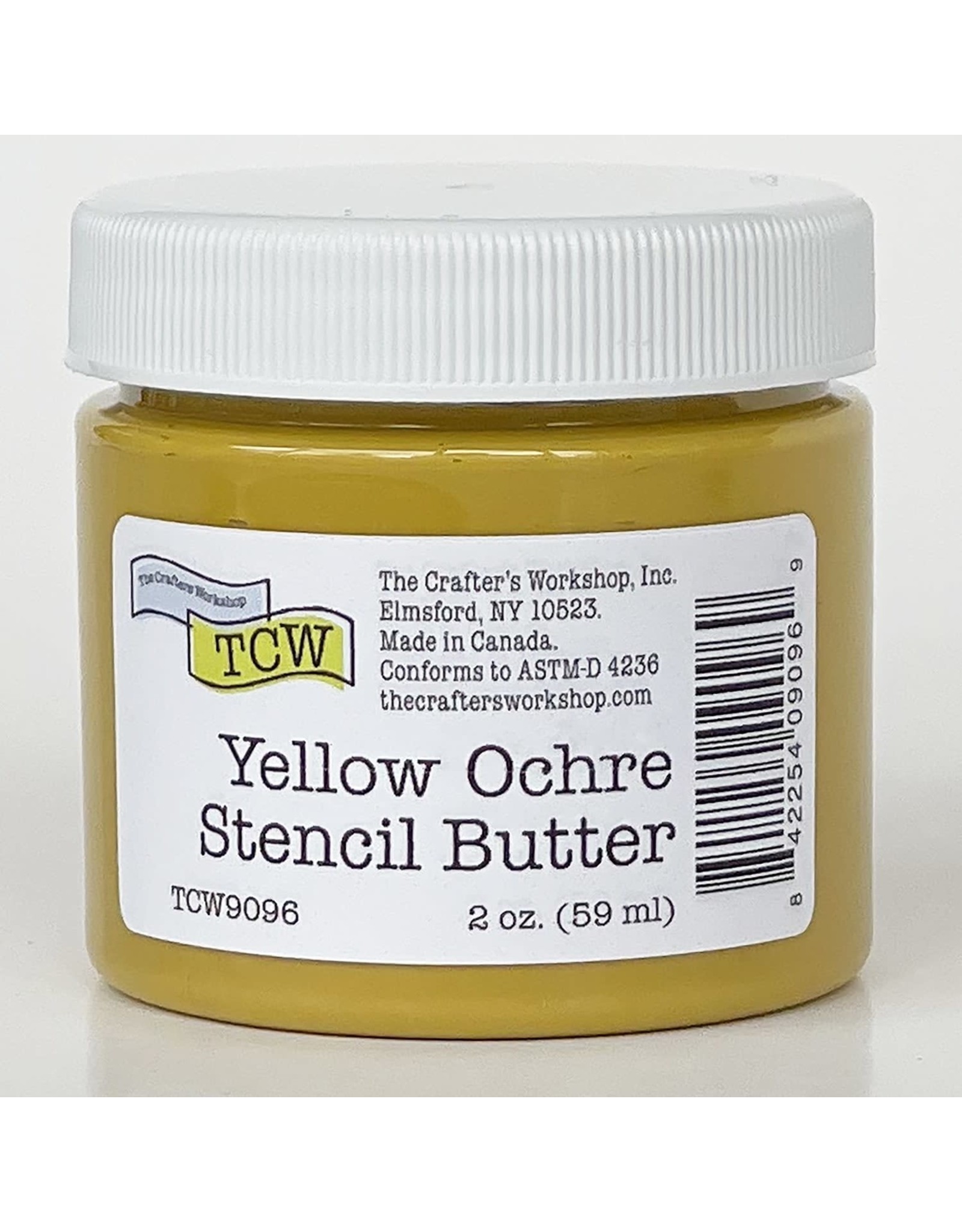 CRAFTERS WORKSHOP THE CRAFTERS WORKSHOP YELLOW OCHRE STENCIL BUTTER 2oz