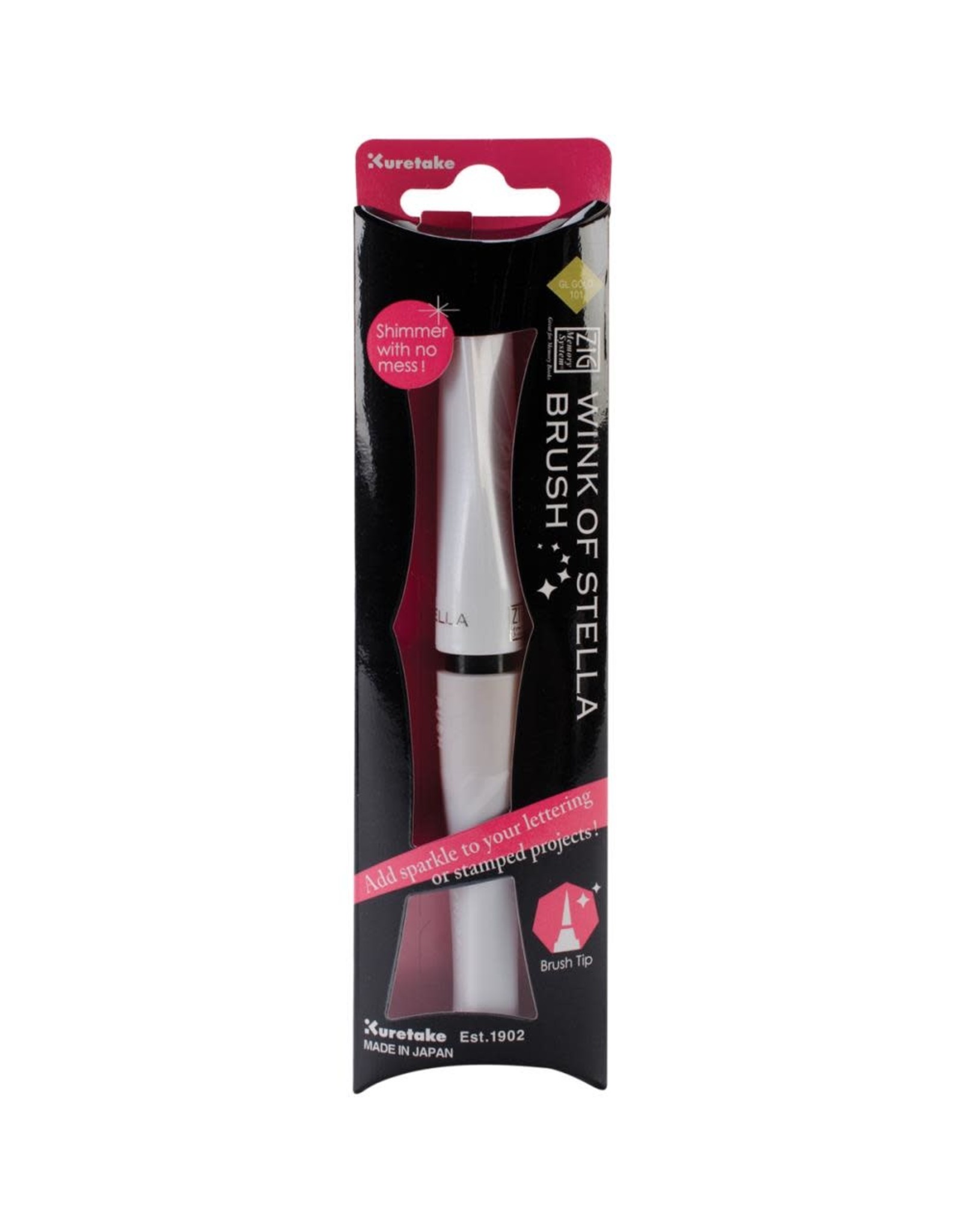 KURETAKE KURETAKE ZIG WINK OF STELLA BRUSH GLITTER GOLD GLITTER MARKER