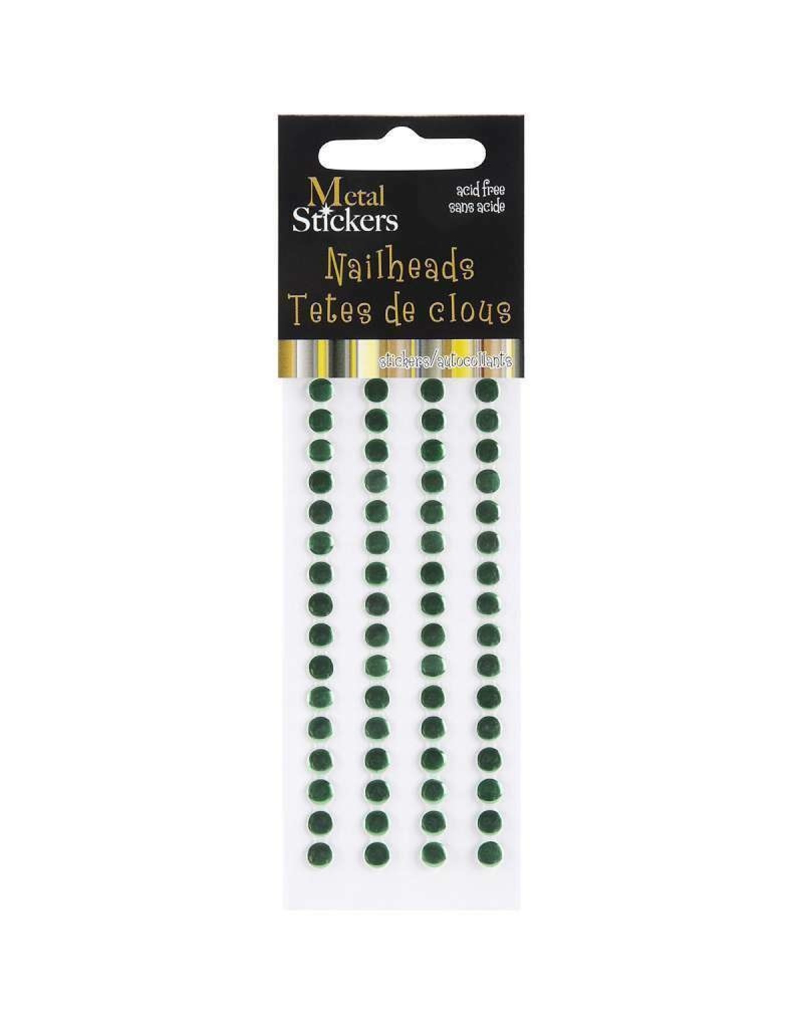 MARK RICHARDS MARK RICHARDS CHRISTMAS GREEN NAILHEADS METALS